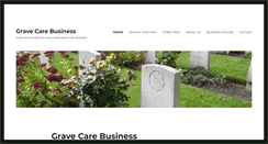 Desktop Screenshot of gravecarebusiness.com